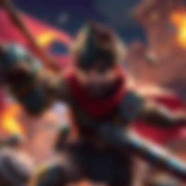 Brig in Combat A character named Brig engaged in battle, showing determination and excitement in gameplay.
