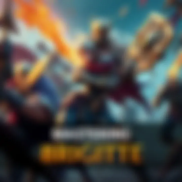 Brigitte swinging her mace in a battle scene, showcasing her aggressive playstyle while providing support to her teammates.