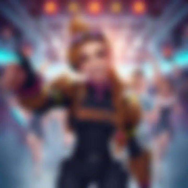 Brigitte character showcasing new features for Season 18, with a bright background and an excited fan base