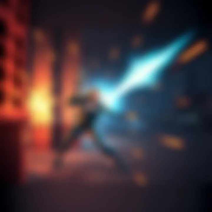 Brigitte dealing extra damage Brigitte hits an enemy against a wall, showcasing her new ability that causes extra damage upon impact.