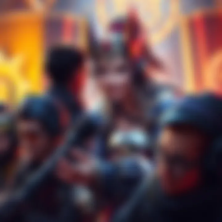 A group of players discussing strategies for mastering Brigitte in a competitive game setting.