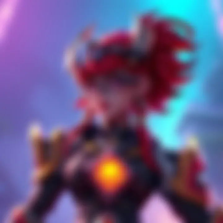 A player's screen showing the Brigitte skin received from an Esports Junkrat loot box, highlighting the character's design and vibrant colors.