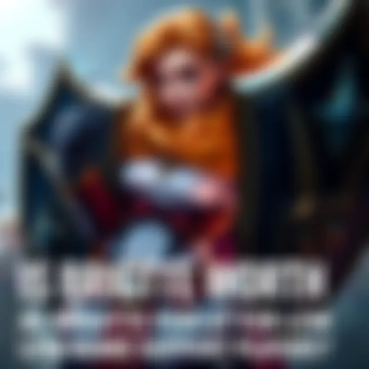 A character named Brigitte using her shield to support teammates in a game environment