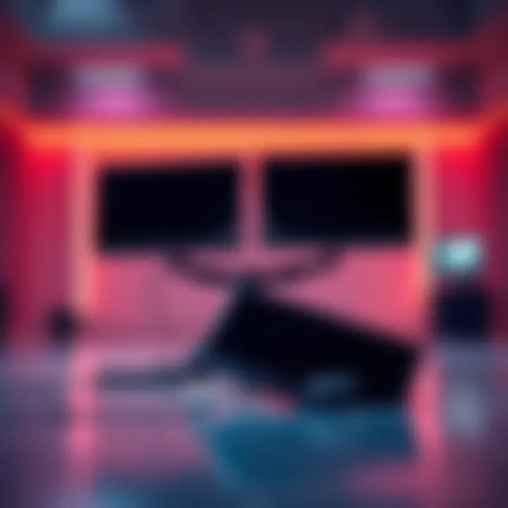 Dual Monitor Stand Disaster: Panel Cracked and Fallen : LevelUpTalk