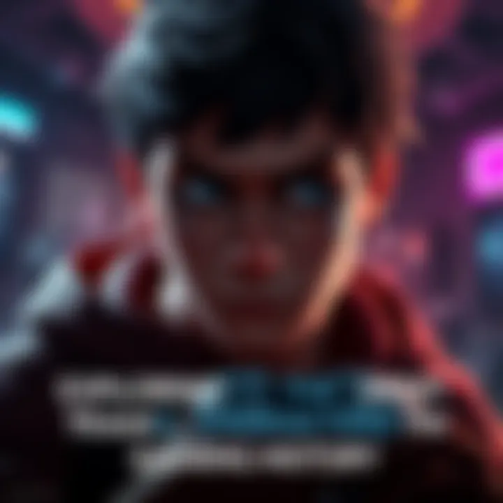 Broken Hearted Gamer Character A sad video game character with tears, reflecting on a past tragedy, surrounded by a dark gaming environment.