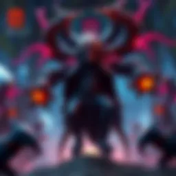 Broodmother character stacking 18 neutral camps in a Dota 2 match, showcasing advanced gameplay techniques.