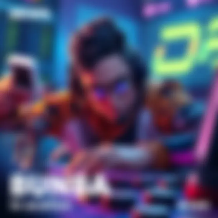 A player competing in a match featuring Bubba, showing intense gameplay with colorful graphics and strategy elements.