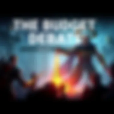 A chart showing financial details for Expedition 33 and Hades 2, highlighting their budgets and indie status debate