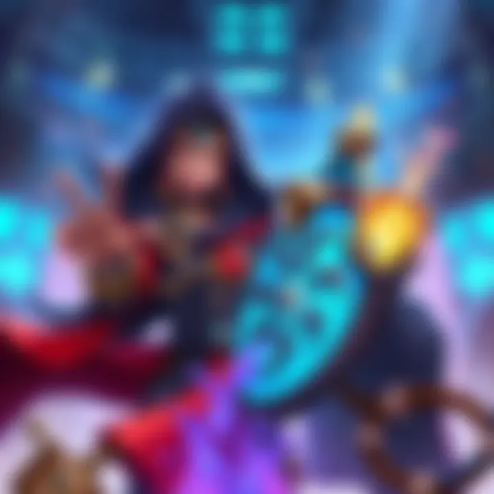 Budget Deck Strategy for Grand Arena A character using Herbie's skill with Mother Askani in a Grand Arena match, showcasing a budget deck strategy for winning.