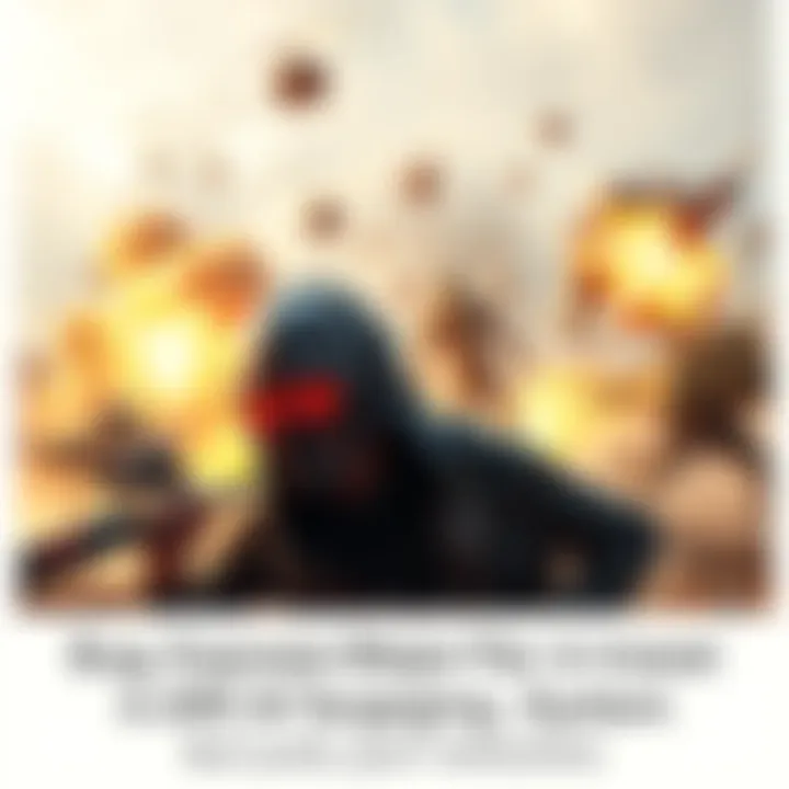 A player frustrated by ARC AI targeting them instead of Raiders during a game. The scene shows explosions and chaos on the battlefield with Raiders in the background.