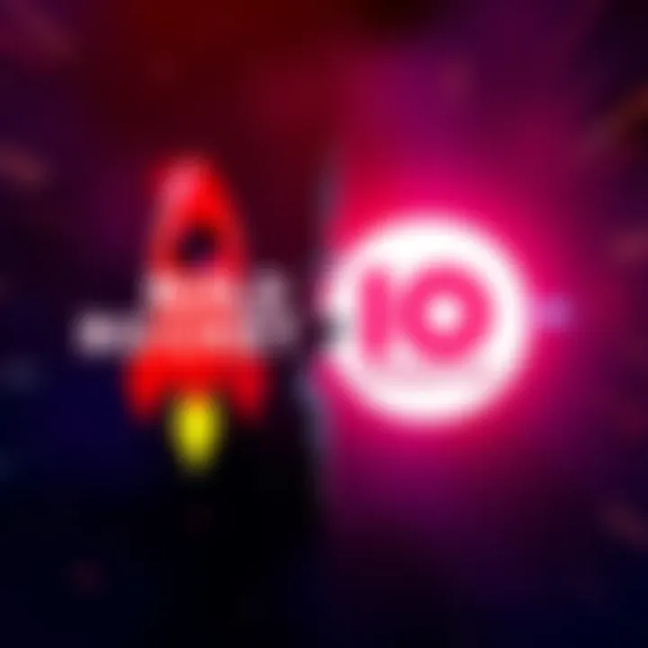 Build a Rocket Boy logo separating from IO Interactive logo, representing their end of partnership