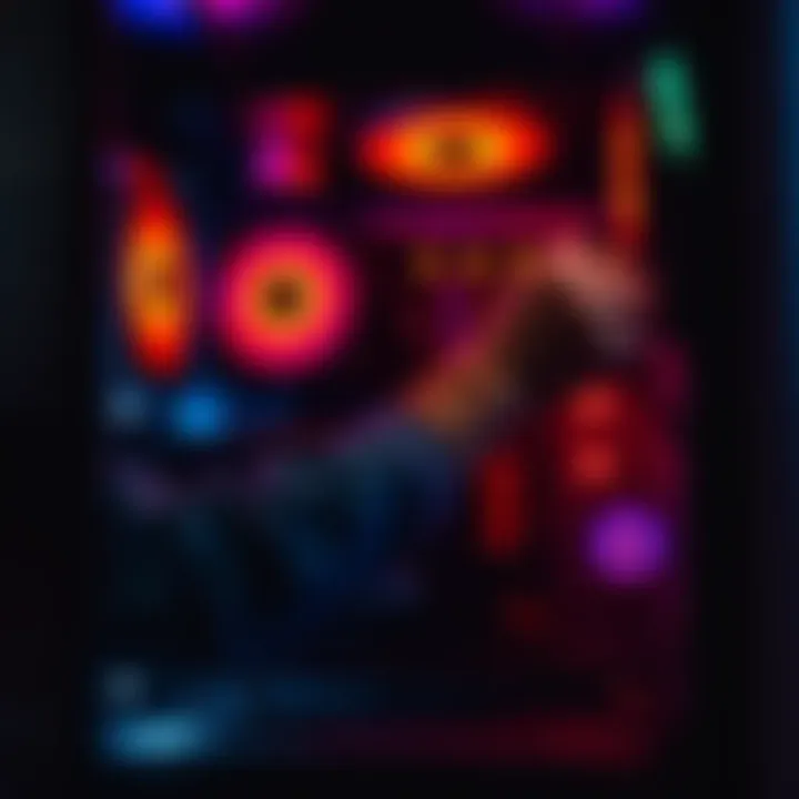 A person installing components in a computer case while building their own PC