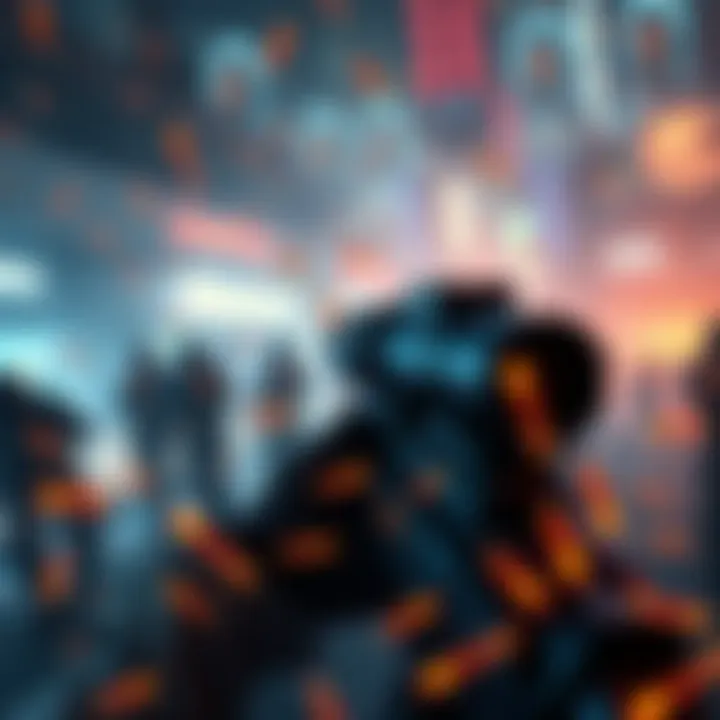 Illustration of unwanted bullet decals appearing on a game's environment after shooting enemies