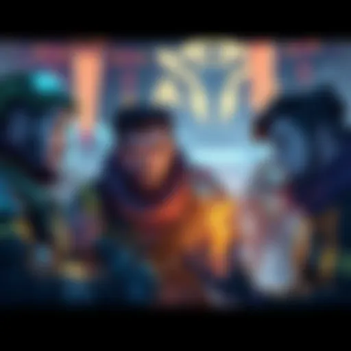 Players discussing Bungie's monetization tactics, showing limited-use skins and charms, with expressions of frustration and disappointment.