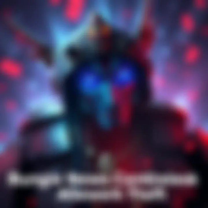 A digital art piece representing a game character, surrounded by community discussions on artwork theft.