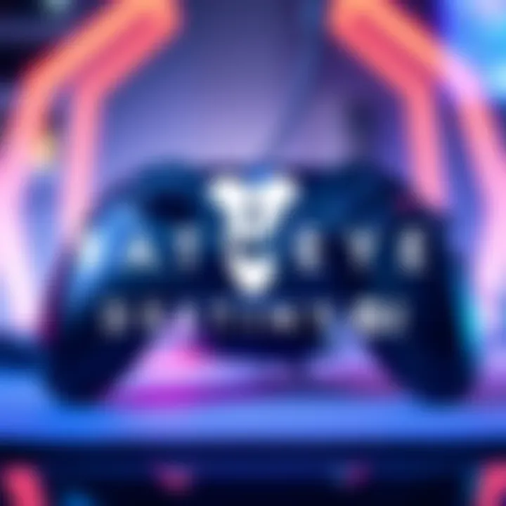 Bungie logo alongside the Battleye logo with a game controller in the background, representing anti-cheat measures in Destiny 2