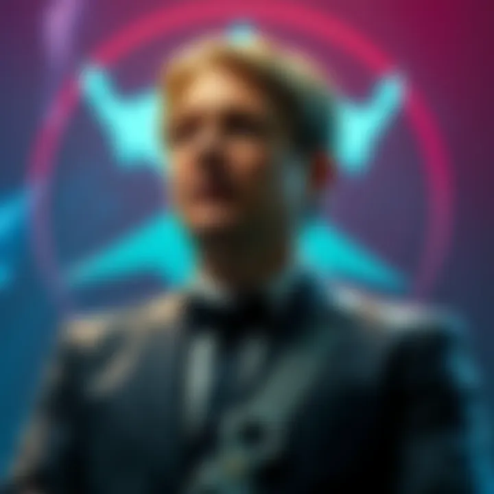 Pete Parsons announces his resignation as Bungie CEO, with a backdrop of Bungie logo and gaming elements