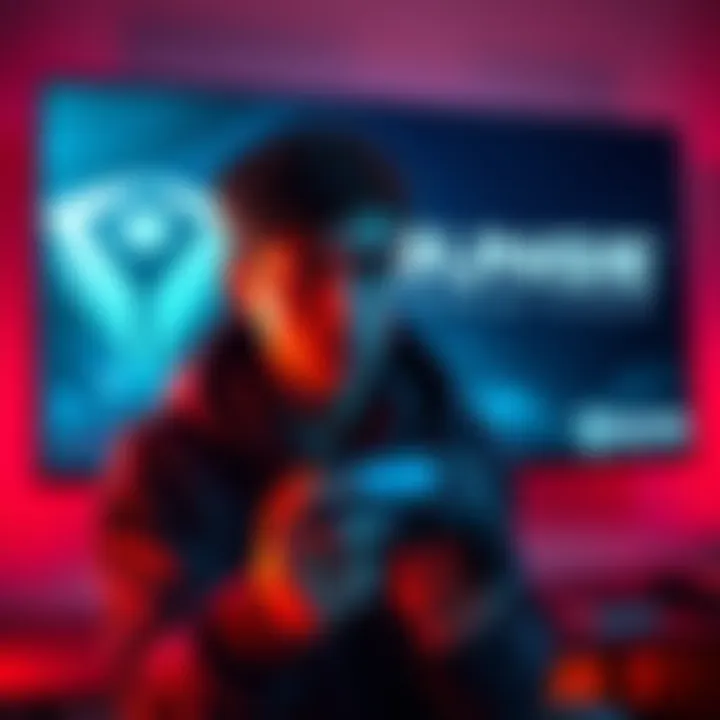 A gamer looking concerned while holding a controller, with Bungie and Marathon logos on a screen in the background.