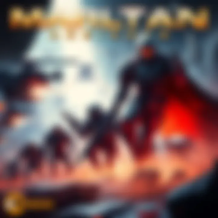 Concept art showing the main characters and futuristic setting of Bungie's Marathon game, highlighting its action elements and visual style.