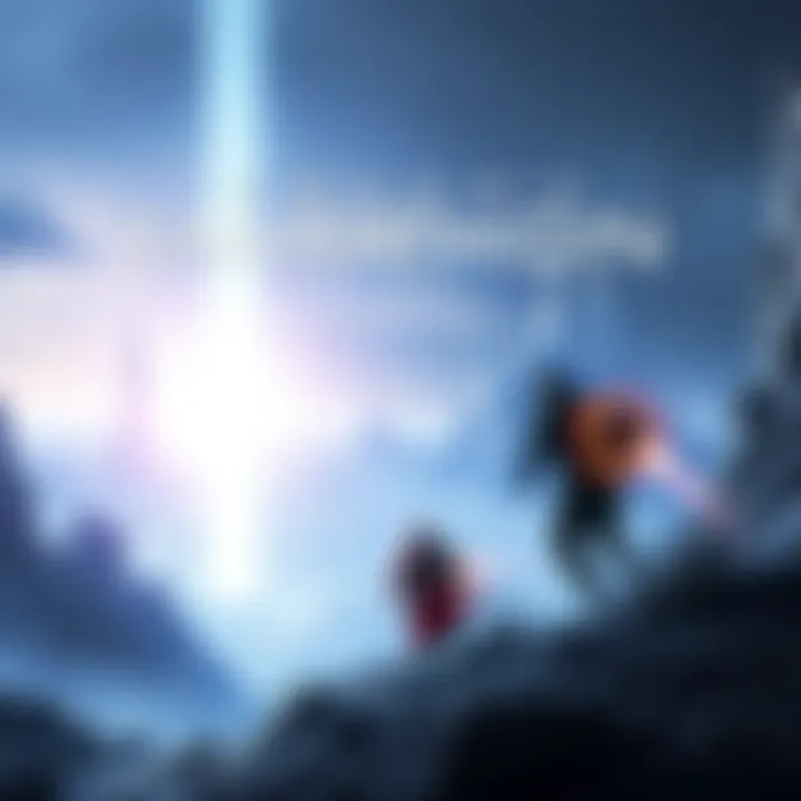 Cover art for Bungie's game Marathon featuring a futuristic landscape and characters in action