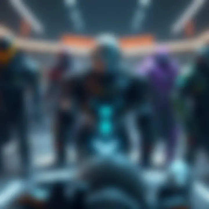 A view of different armor designs from Bungie's Multicell collection, showcasing their unique styles and the standout Warlock chest piece.