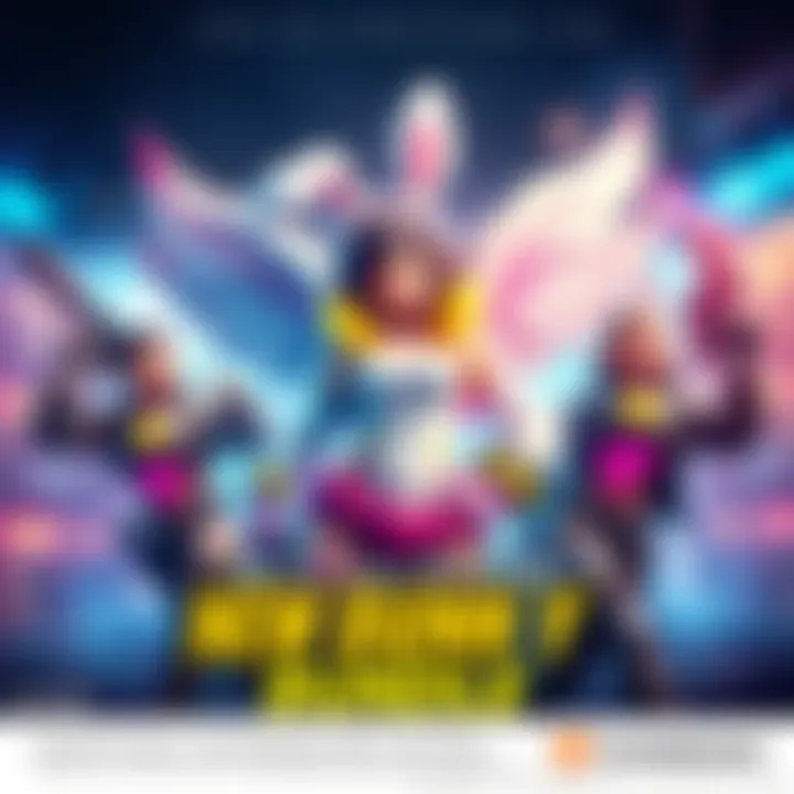 Stylish new skins for characters like Mercy, Zarya, and Brigitte featured in the Bunny Skin Shop Bundle