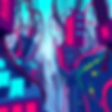 An illustration showing multiple relays crowded with digital connections and symbols representing users' concerns about congestion.