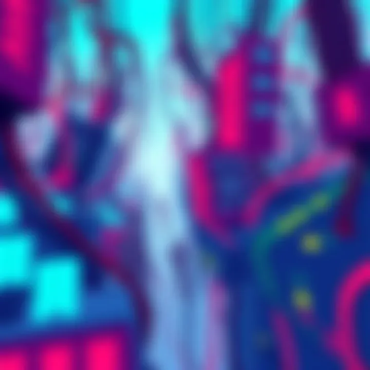 Busy Relays Illustration An illustration showing multiple relays crowded with digital connections and symbols representing users' concerns about congestion.