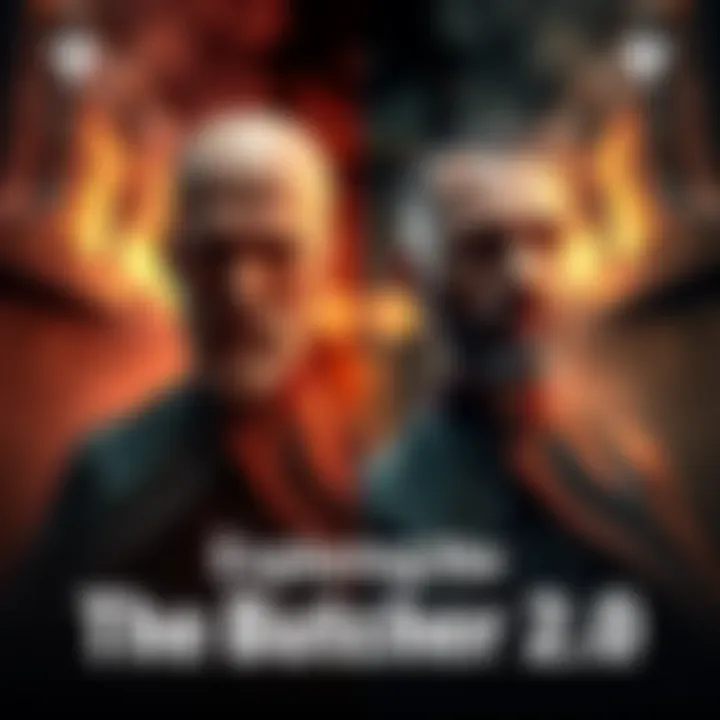 Comparison of The Butcher 1.0 and 2.0 Side-by-side view of The Butcher 1.0 and 2.0 highlighting key features