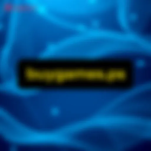 The logo of buygames.ps displayed prominently, emphasizing the platform for purchasing PSN accounts.