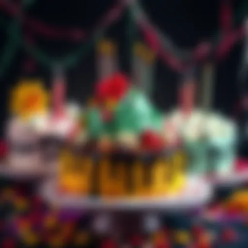 Colorful cakes displayed in the Bloodweb, highlighting new fixed spawn points