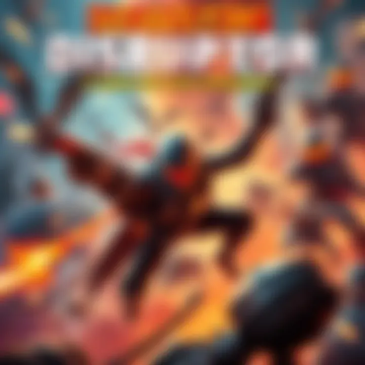 Calcine Disruptor Game Cover Action-packed scene showcasing the Calcine Disruptor character in a vibrant game world, battling enemies and using unique abilities.