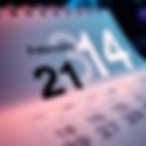 A calendar page showing February 21 highlighted, with the number 314 appearing prominently in the background, symbolizing a date countdown