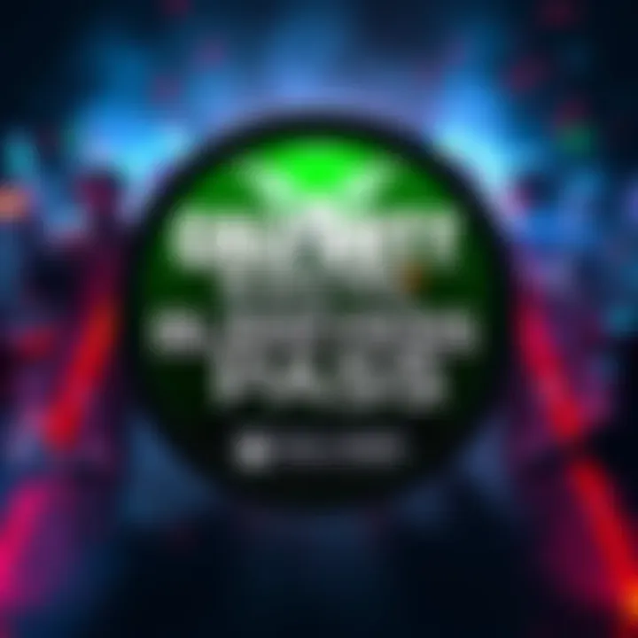 Call of Duty: Black Ops 7 logo with Xbox Game Pass logo in the background