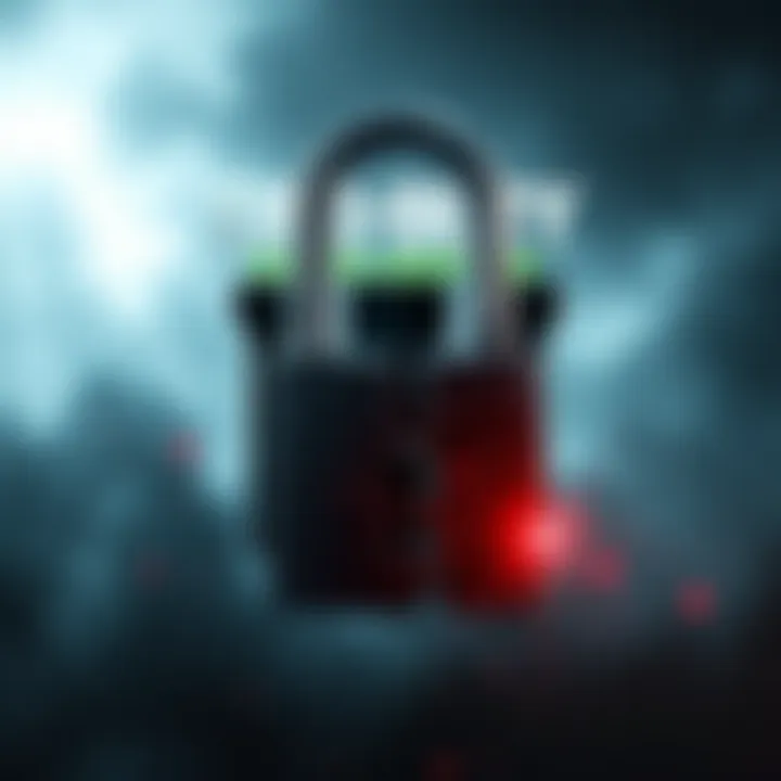 Graphic showing the logo of Call of Duty Modern Warfare III with a padlock breaking apart, symbolizing the recent crack by .r4v3n.