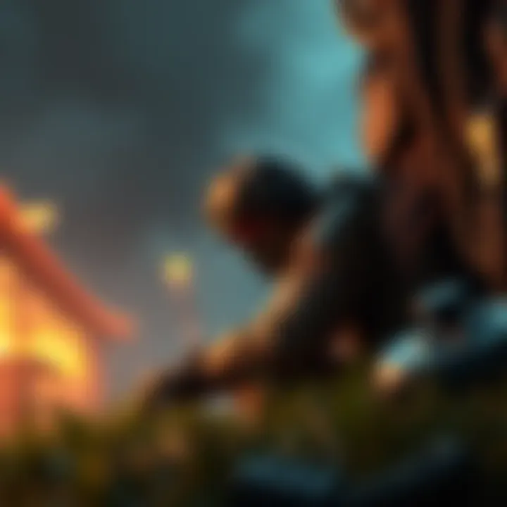 A player hiding in a corner of a game map, ready to ambush others, showing signs of frustration from the gaming community.