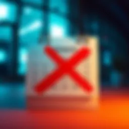 A calendar with a big red cross over today's date signifying plans being canceled