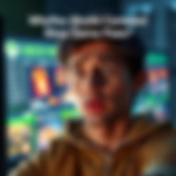 Cancel Xbox Game Pass Ultimate A person looking at their Xbox Game Pass Ultimate subscription on a screen with a concerned expression, considering cancellation.