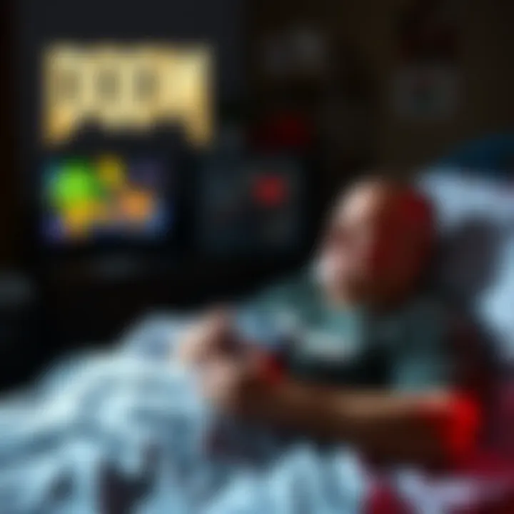 Cancer Patient Playing Doom on PS5 A terminally ill patient in Toronto playing Doom on a PS5, showcasing joy amidst his battle with cancer.
