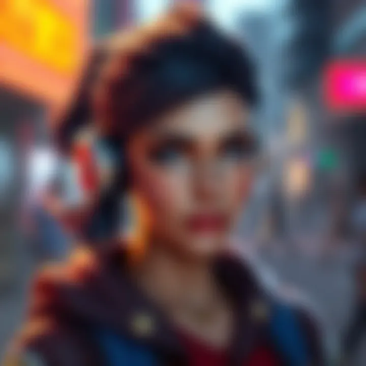 A detailed look at Canon Sonia's original look, showcasing her colors and style before the redesign.