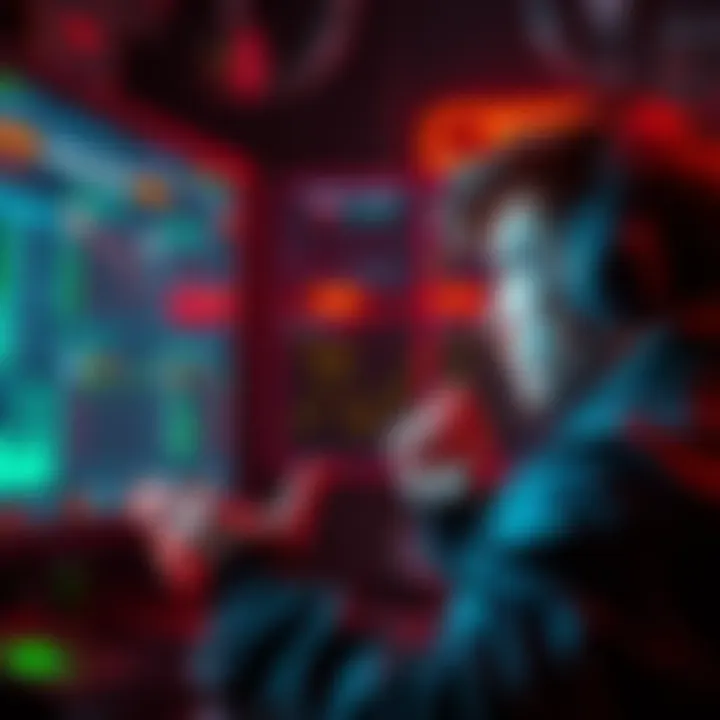 A player examining game stats on a screen, looking puzzled about Capacitor damage output and stack effects.