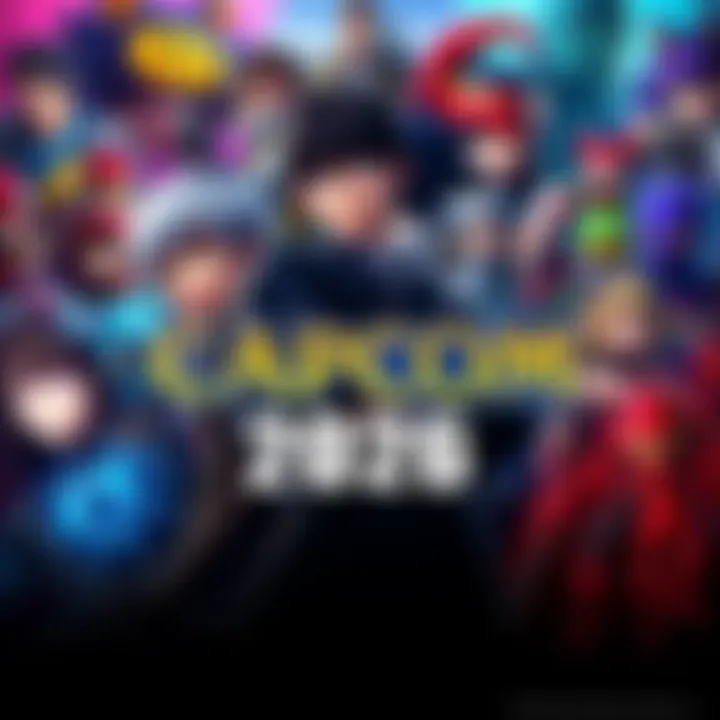 Collage of CAPCOM game characters and logos representing the 2026 lineup