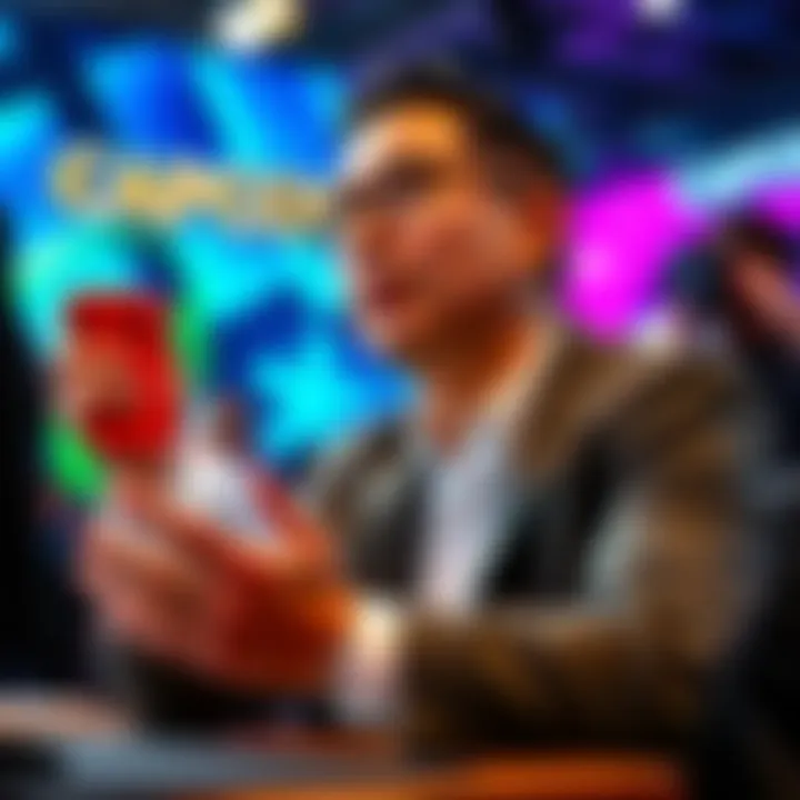 Capcom CEO speaking about the rise of PC gaming over consoles at a press event