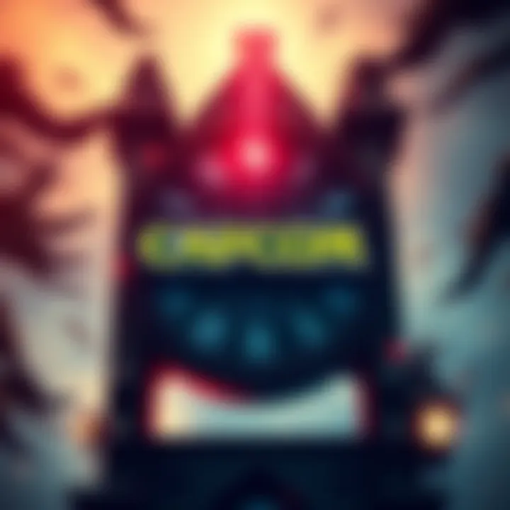 Capcom Clock Tower Connection Art showing Capcom logo alongside visual elements from the Clock Tower series, hinting at their connection.