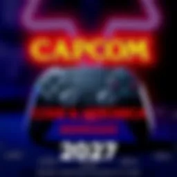 Capcom Code Veronica Remake Announcement Graphic showing Capcom's logo with a vintage game controller and the words Code Veronica Remake 2027