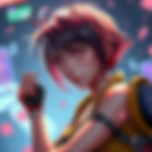 Capcom female character with short hair A strong female character from a Capcom game showing off a stylish short hairstyle, emphasizing action and vitality
