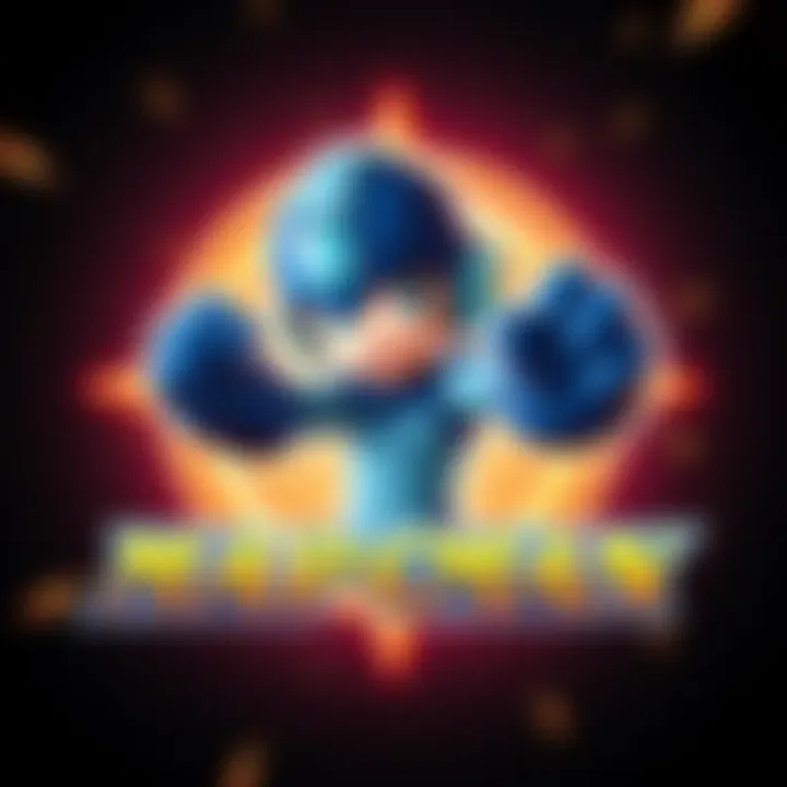 Capcom logo with Mega Man character design featured, announcing a new project alongside Dual Override.