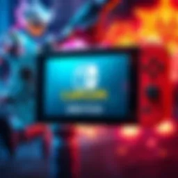 Capcom RE Engine on Nintendo Switch 2 A visual representation of Capcom's RE Engine enhancing gaming on the Nintendo Switch 2, showcasing vibrant graphics and dynamic gameplay scenes.