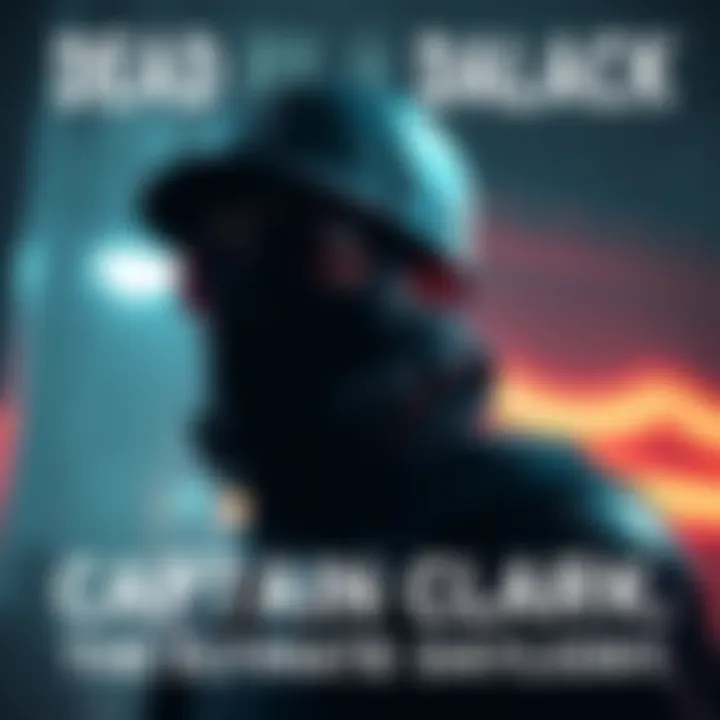 Captain Clark in Dead by Daylight An artistic representation of Captain Clark, a killer character in Dead by Daylight, showcasing his dark and menacing presence in a game environment.