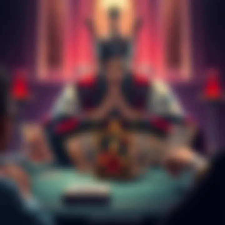 Card Compatibility with Prince Renathal A strategic card game setup showing Prince Renathal with various cards around him, indicating compatibility choices.